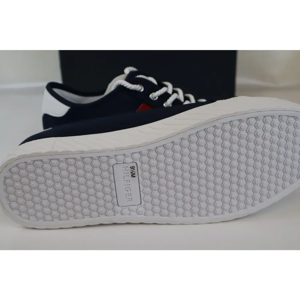 NEW Tommy Hilfiger Hartliy Sneakers Women's Navy Blue Low Top Lace Up Size 9.5M